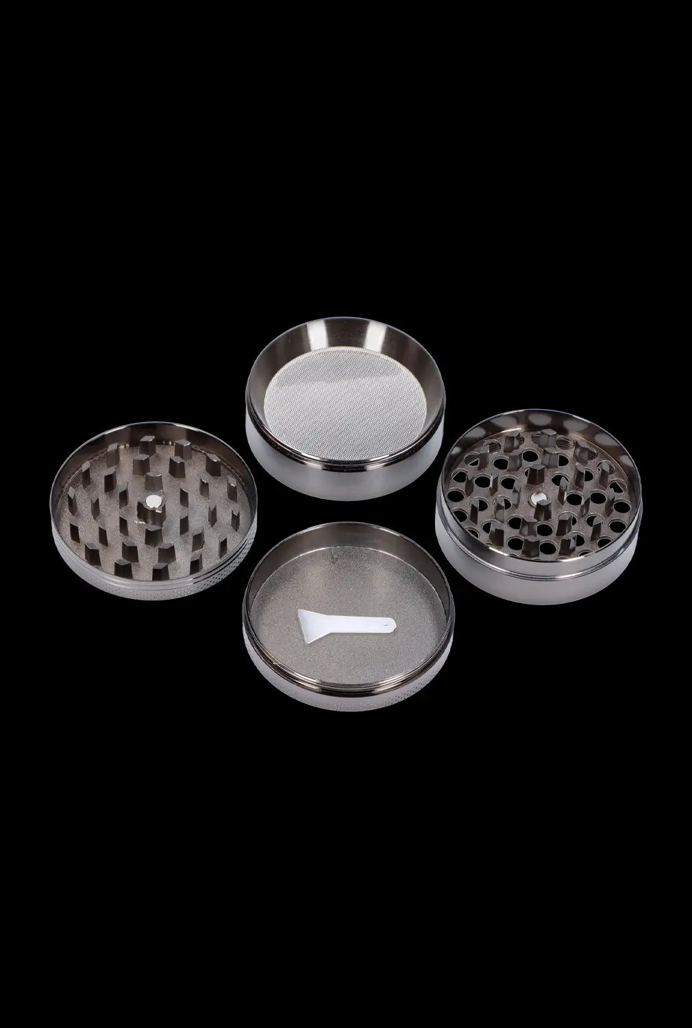 63mm Chrome w/ Space Hands Mushroom Grinder