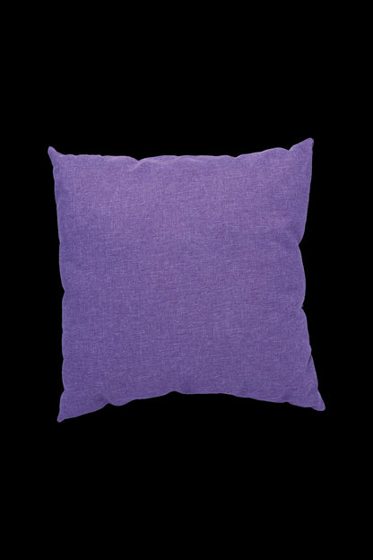 Purple cannabis sleep pillow.