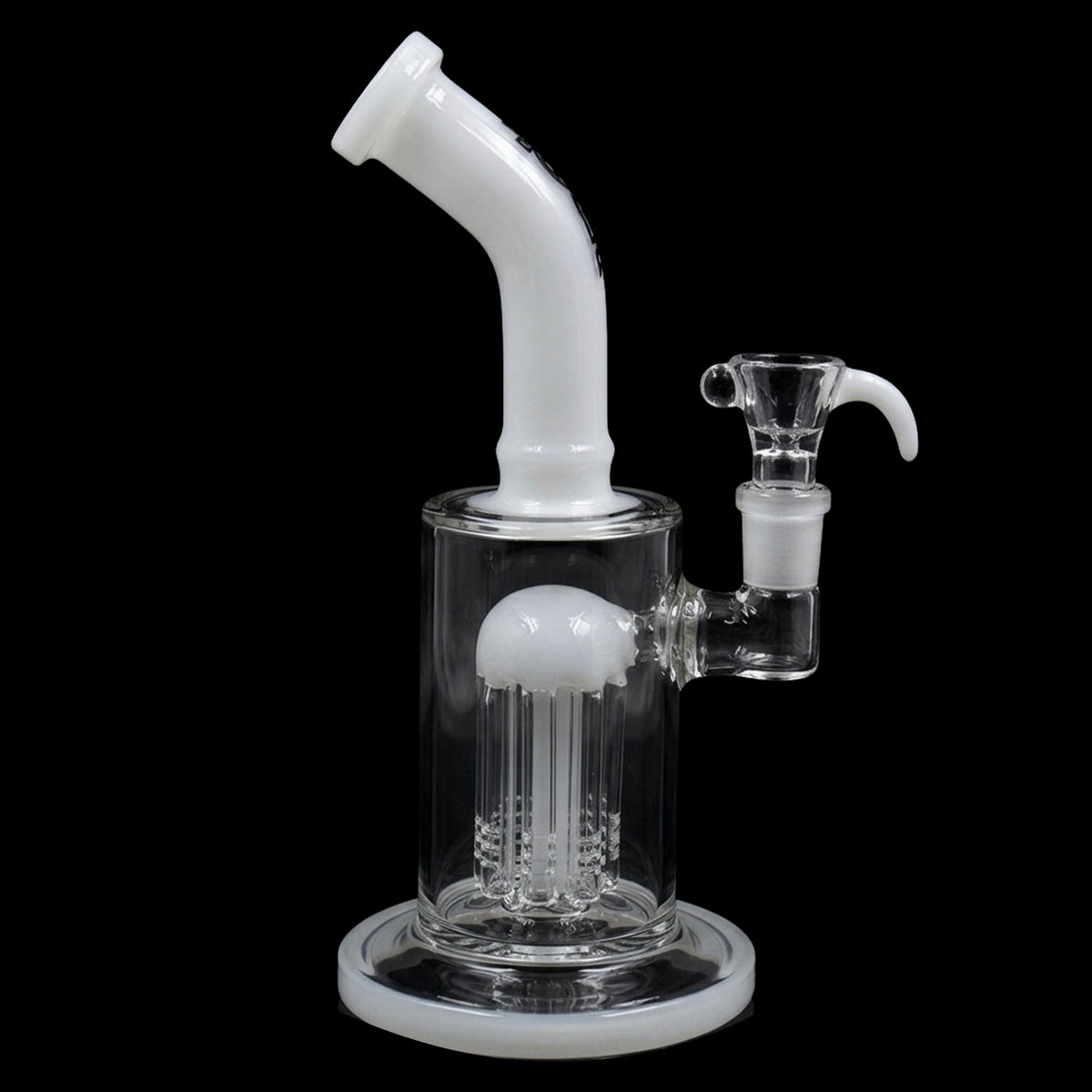 Rock Glass Cobalt Contour 8" Rock Glass Tree Perc Bong