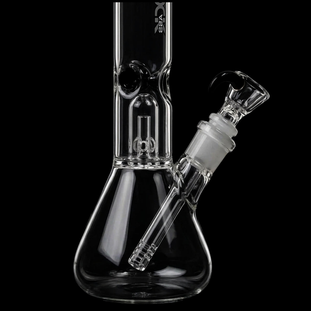 Rock Glass Frost Dome 8" Beaker Bong