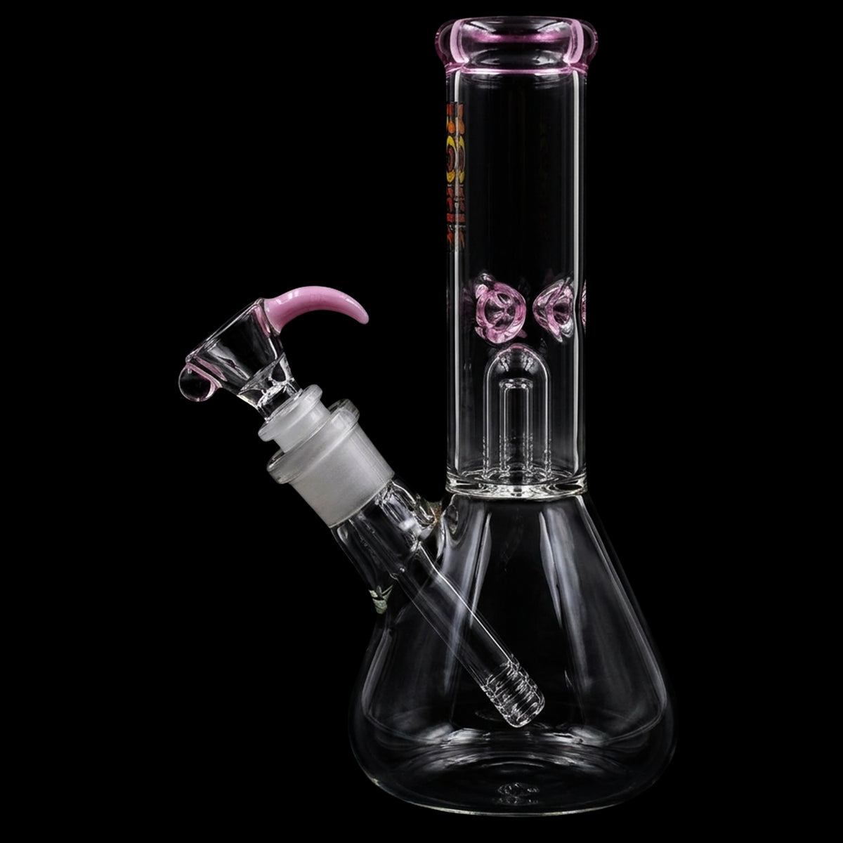 Rock Glass Frost Dome 8" Beaker Bong