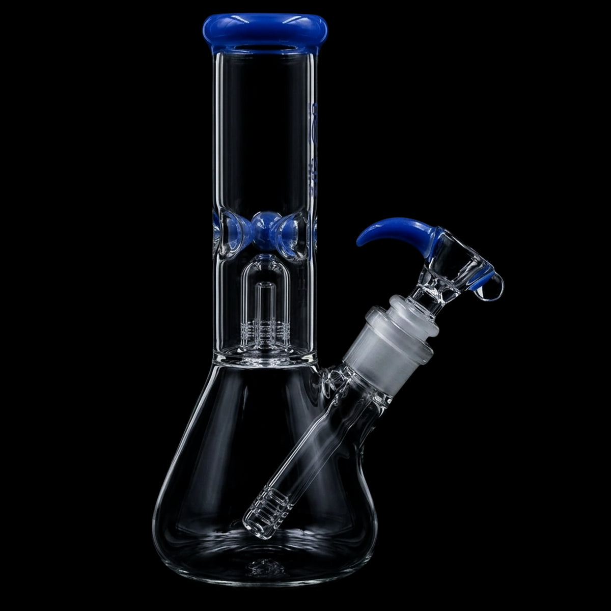 Rock Glass Frost Dome 8" Beaker Bong