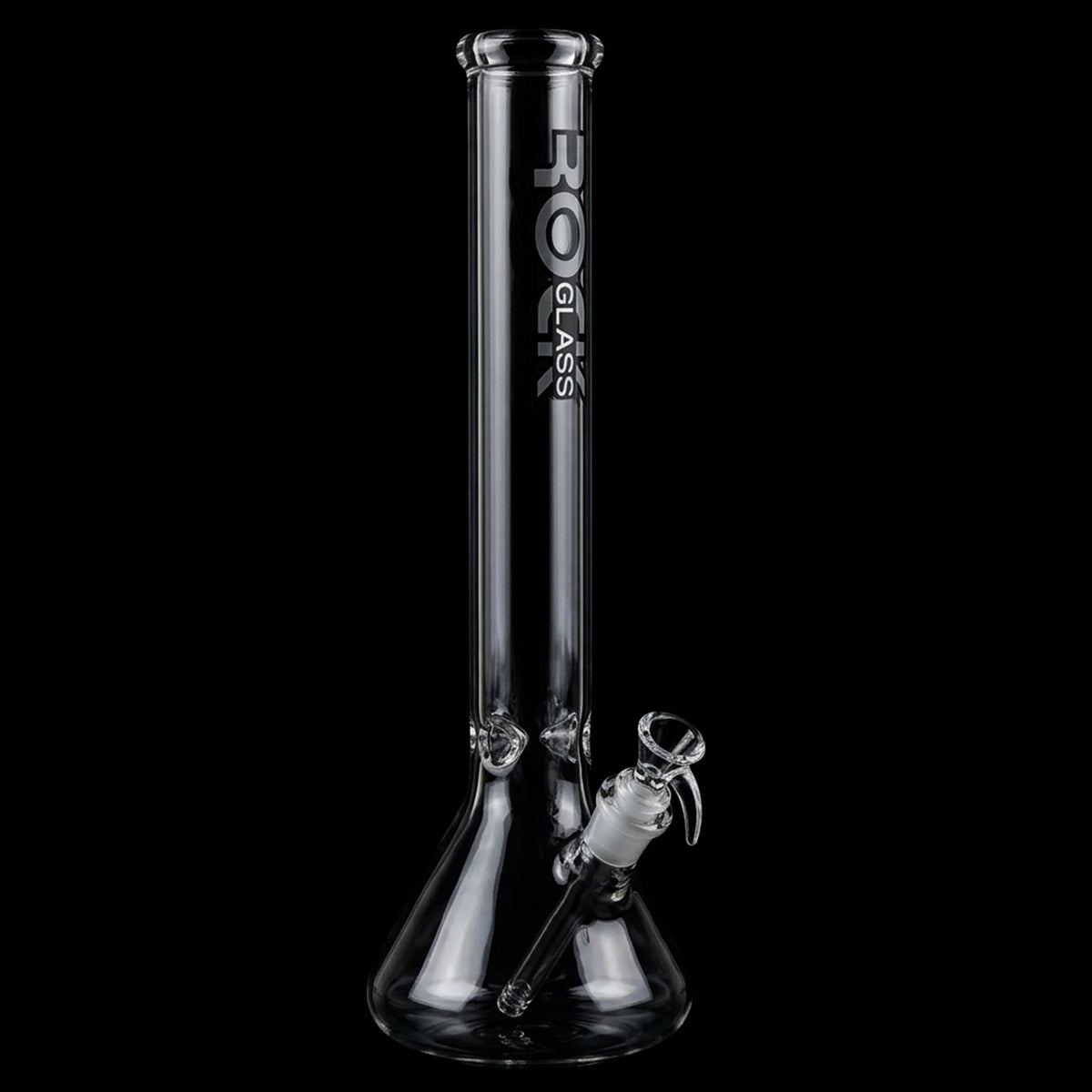Rock Glass FrostForge Beaker Bong