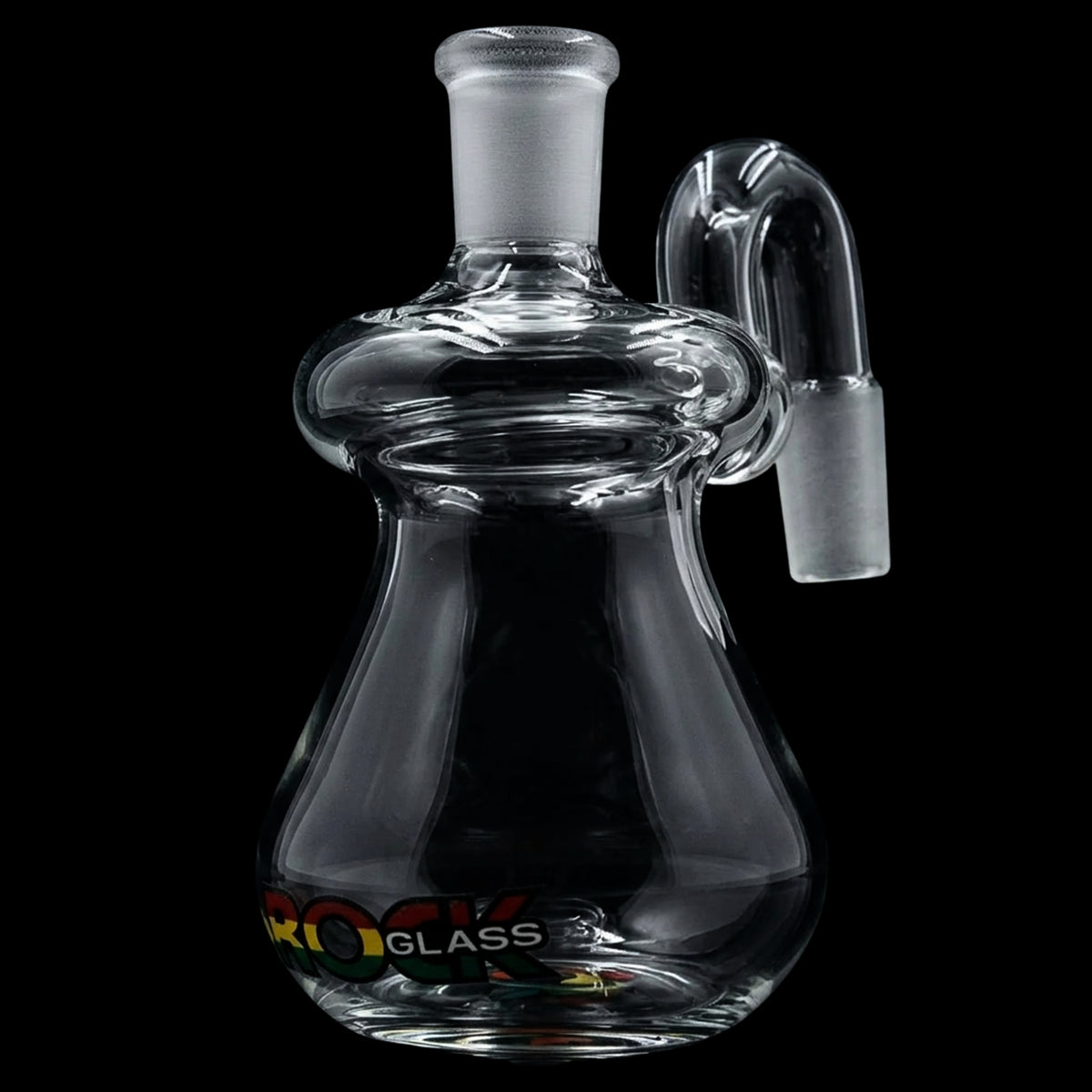 Rock Glass Dry Ash Catcher 14MM90 - GSA22