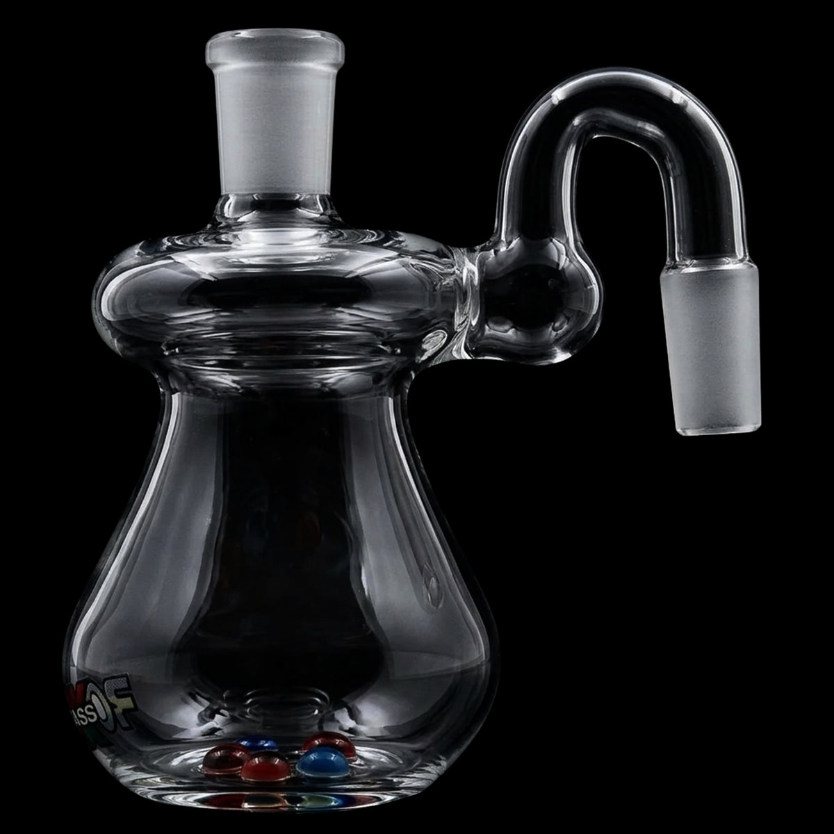 Rock Glass Dry Ash Catcher 14MM90 - GSA22