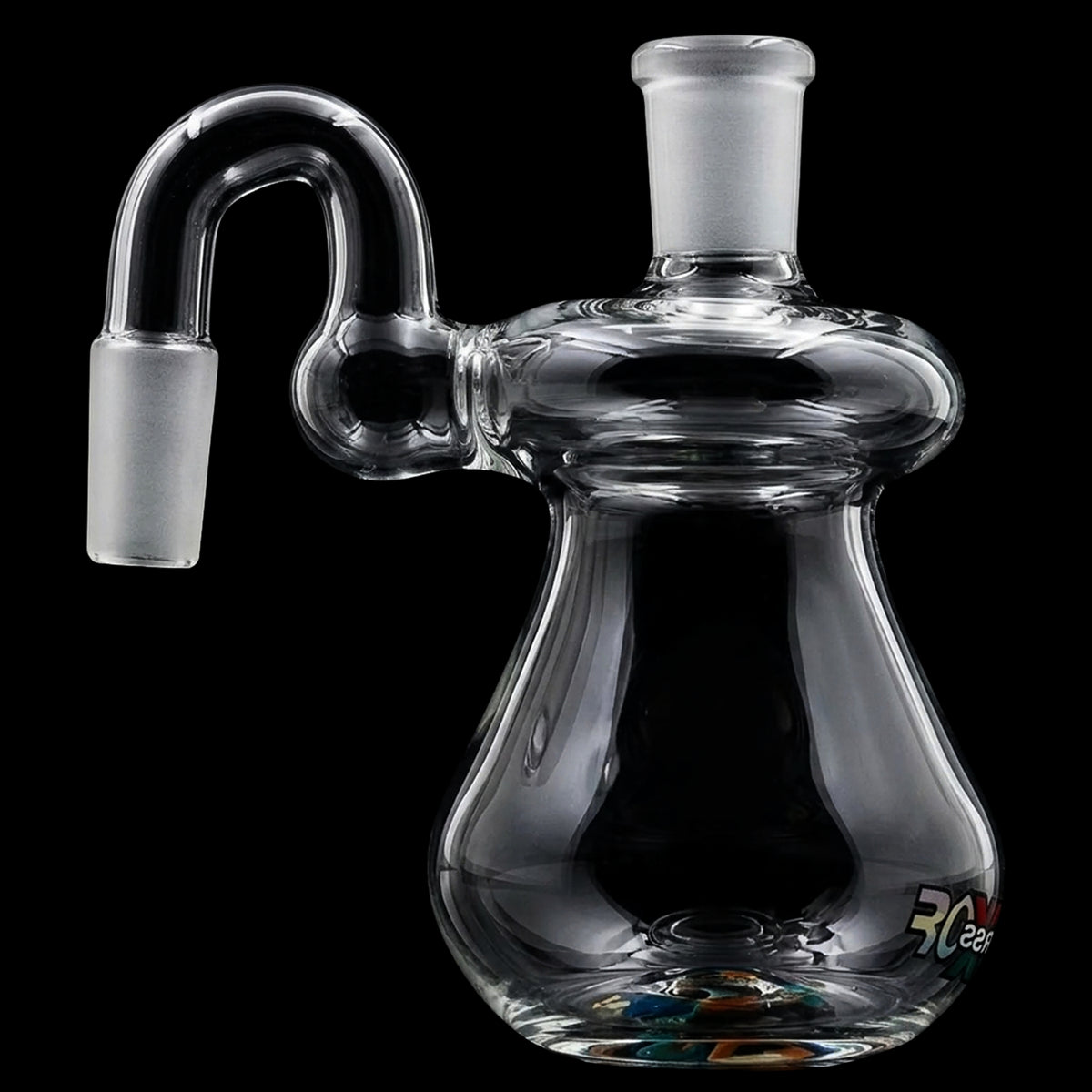 Rock Glass Dry Ash Catcher 14MM90 - GSA22