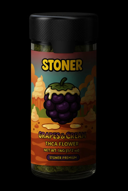 Stoner Grapes and Cream THCA Flower - Stoner Premium
