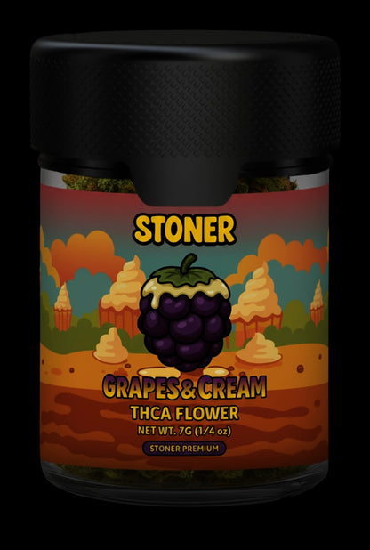 Stoner Grapes and Cream THCA Flower - Stoner Premium