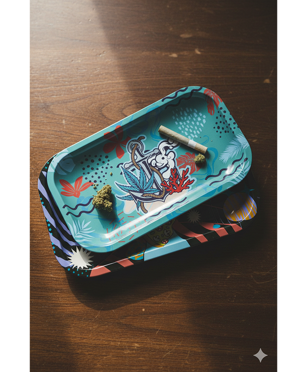 Atomik Rolling Tray - Medium