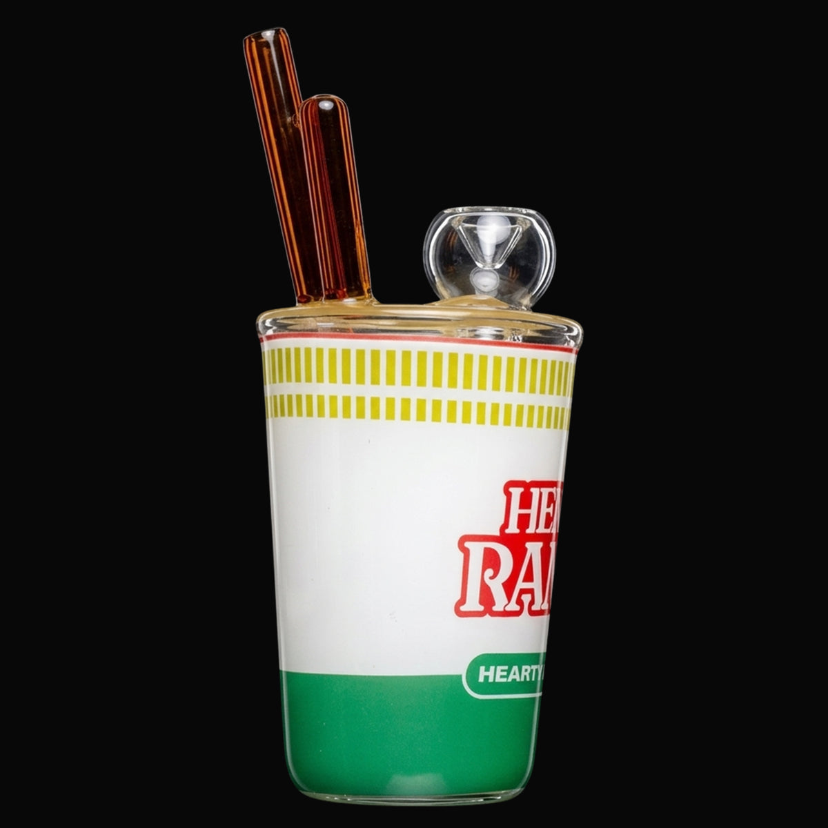 Hemper Ramen Cup Glass Water Pipe