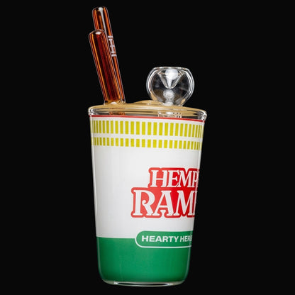 Hemper Ramen Cup Glass Water Pipe