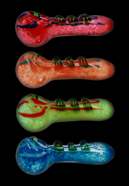 Smoke Cartel 3-inch Glass w/ Drips Hand Pipe