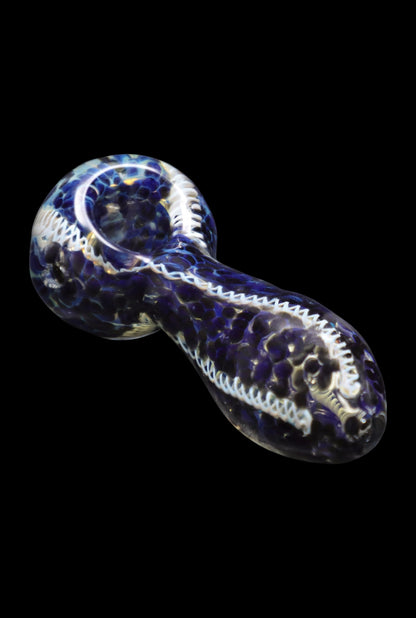 Smoke Cartel 3-inch Glass Fumed Swirl Hand Pipe