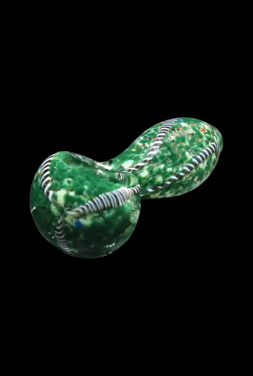 Smoke Cartel 3-inch Glass Fumed Swirl Hand Pipe