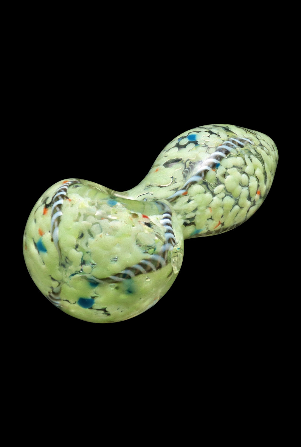 Smoke Cartel 3-inch Glass Fumed Swirl Hand Pipe
