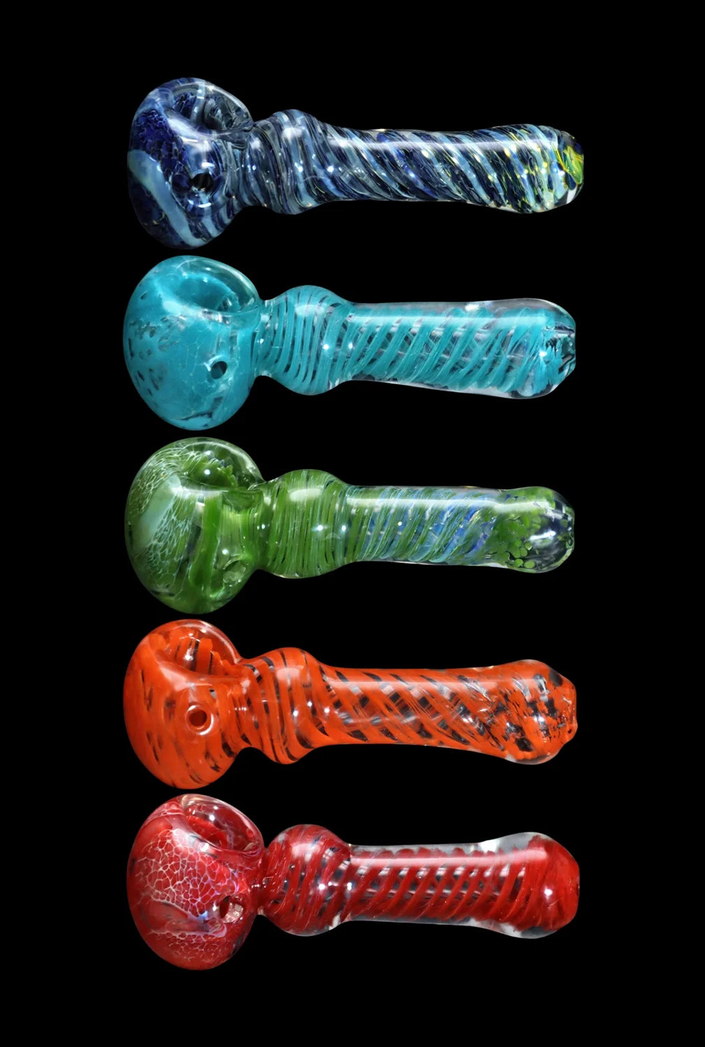 Smoke Cartel 3-inch Glass Swirl w/ Fume Hand Pipe
