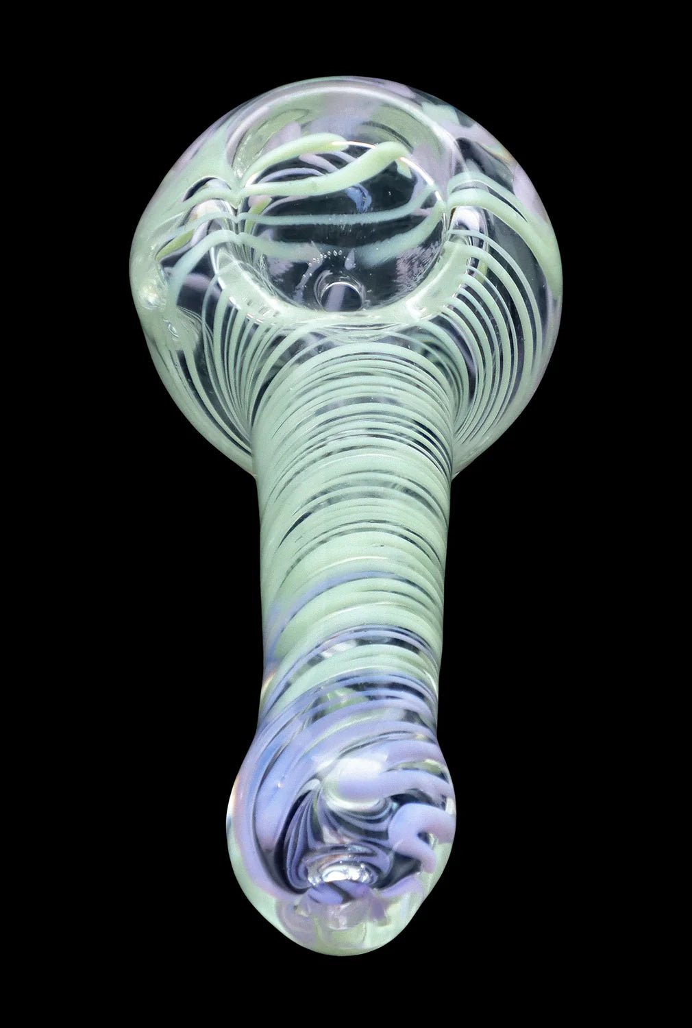 Smoke Cartel 3-inch Glass Tight Swirl Hand Pipe