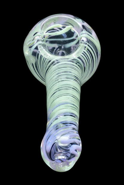 Smoke Cartel 3-inch Glass Tight Swirl Hand Pipe
