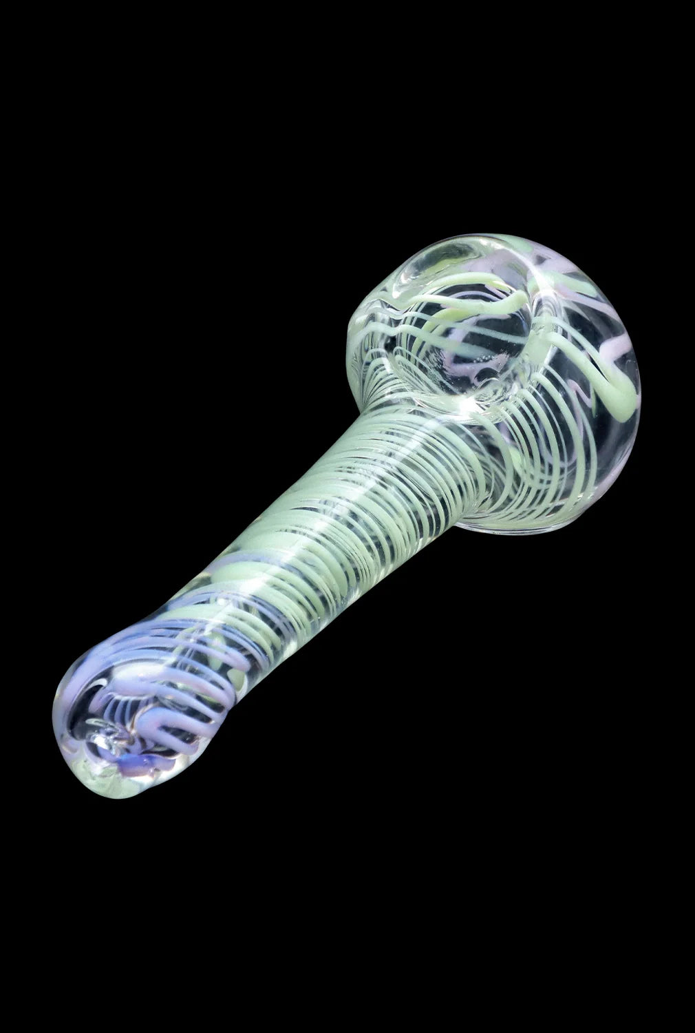 Smoke Cartel 3-inch Glass Tight Swirl Hand Pipe