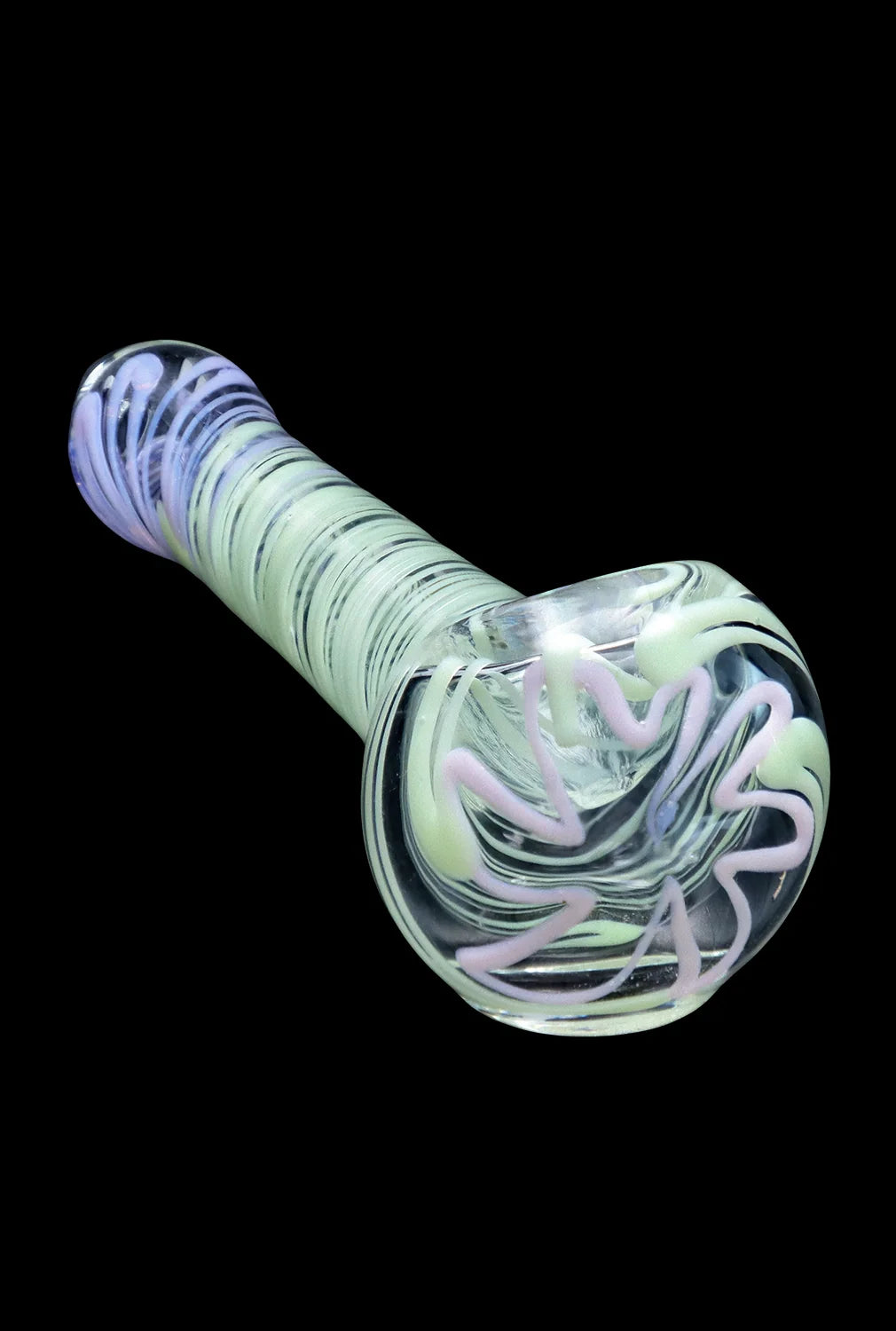 Smoke Cartel 3-inch Glass Tight Swirl Hand Pipe