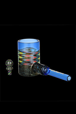 Pulsar Funky Fireflies Hand Pipe for Puffco Proxy with Carb Cap