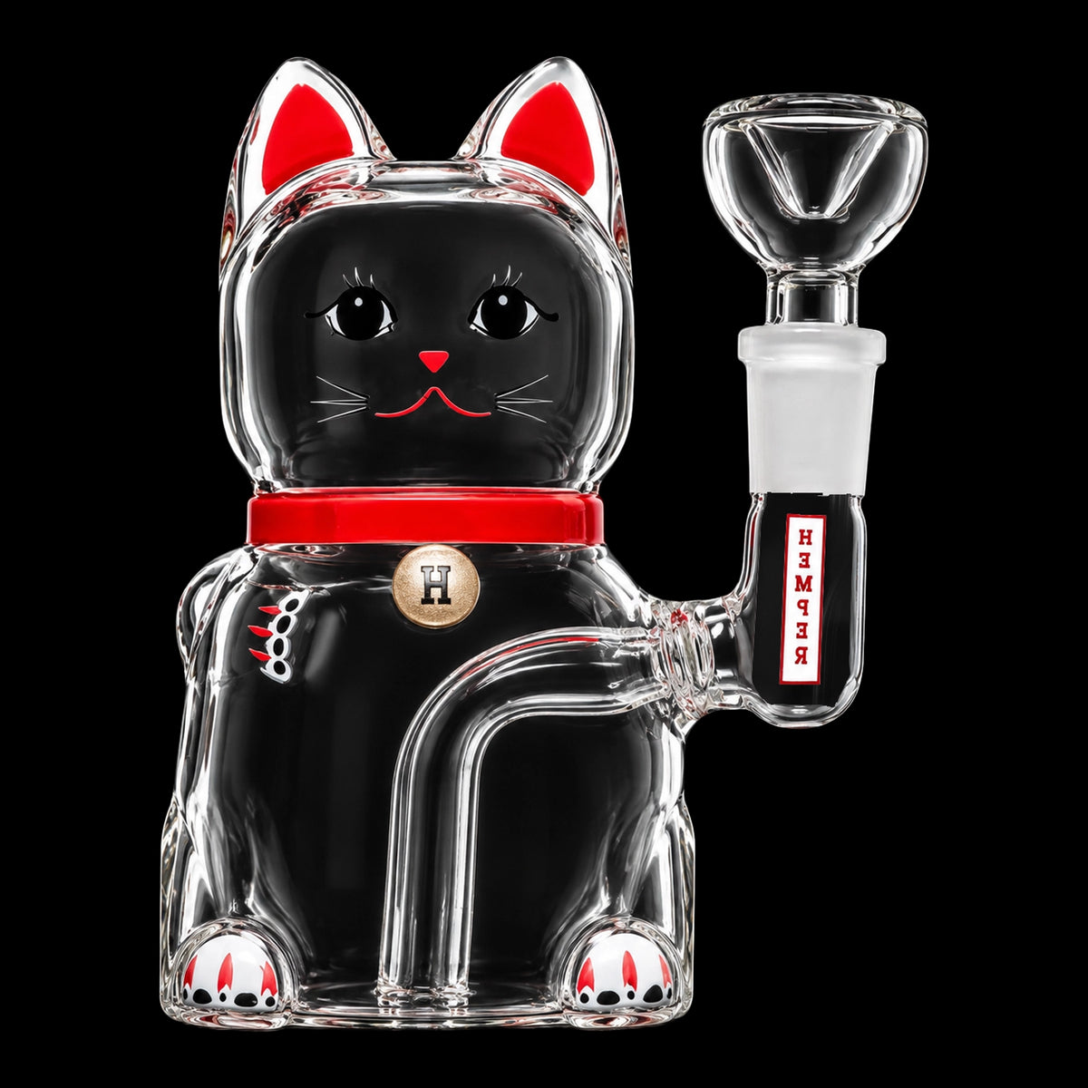 Hemper Lucky Cat Glass Bong