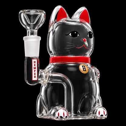 Hemper Lucky Cat Glass Bong