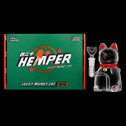 Hemper Lucky Cat Glass Bong