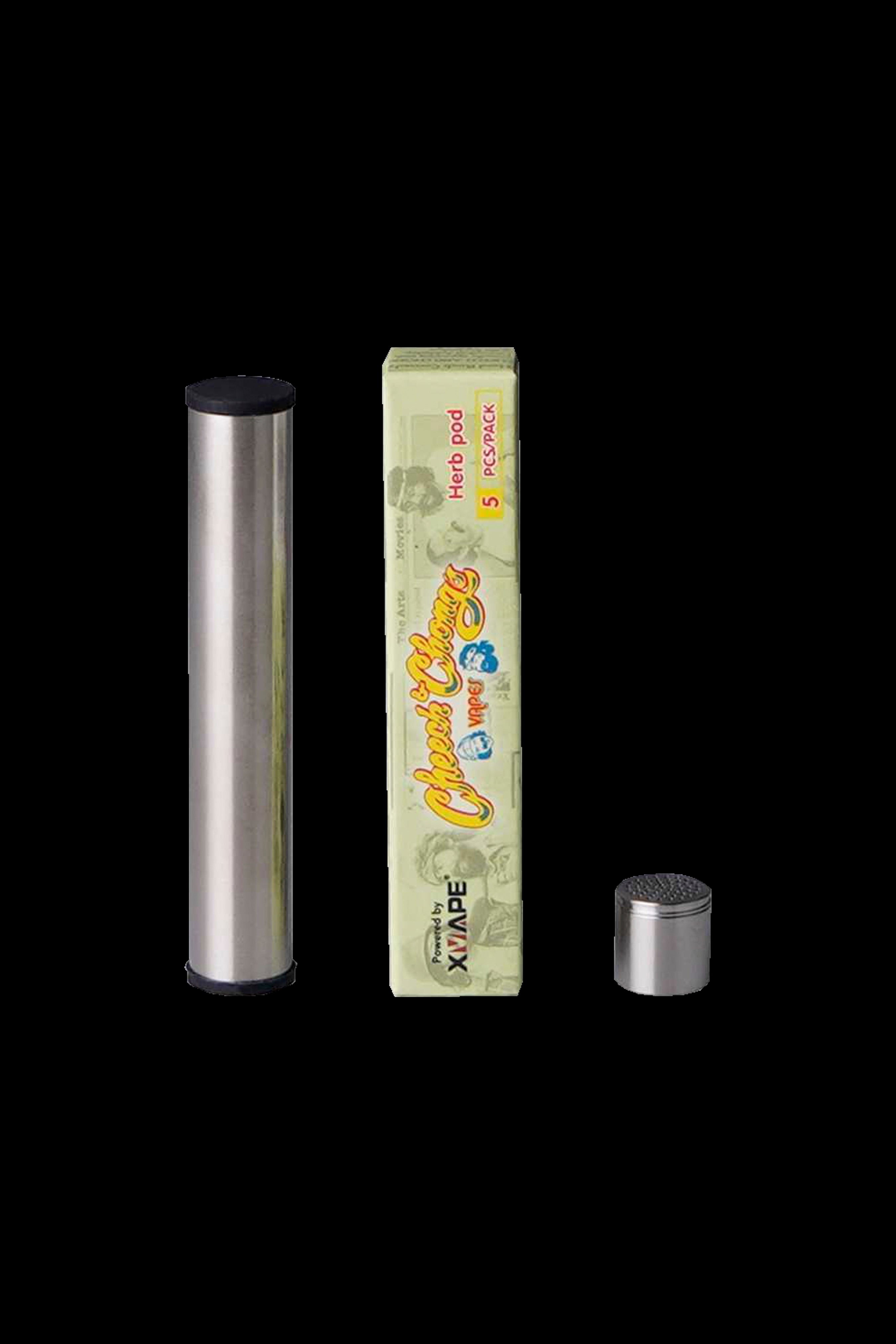 Cannabis vape pod and packaging, labeled “Sweet Cherry” with “5 PCS/PACK”.