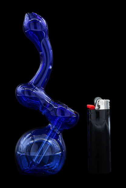LA Pipes Glass Sherlock Bubbler - The Sherbub