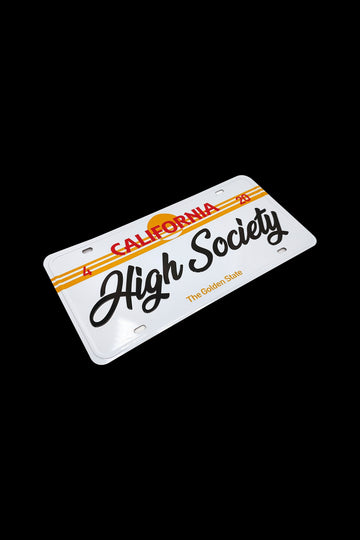 High Society Limited Edition Collectors Car Plate - High Society Limited Edition Collectors Car Plate