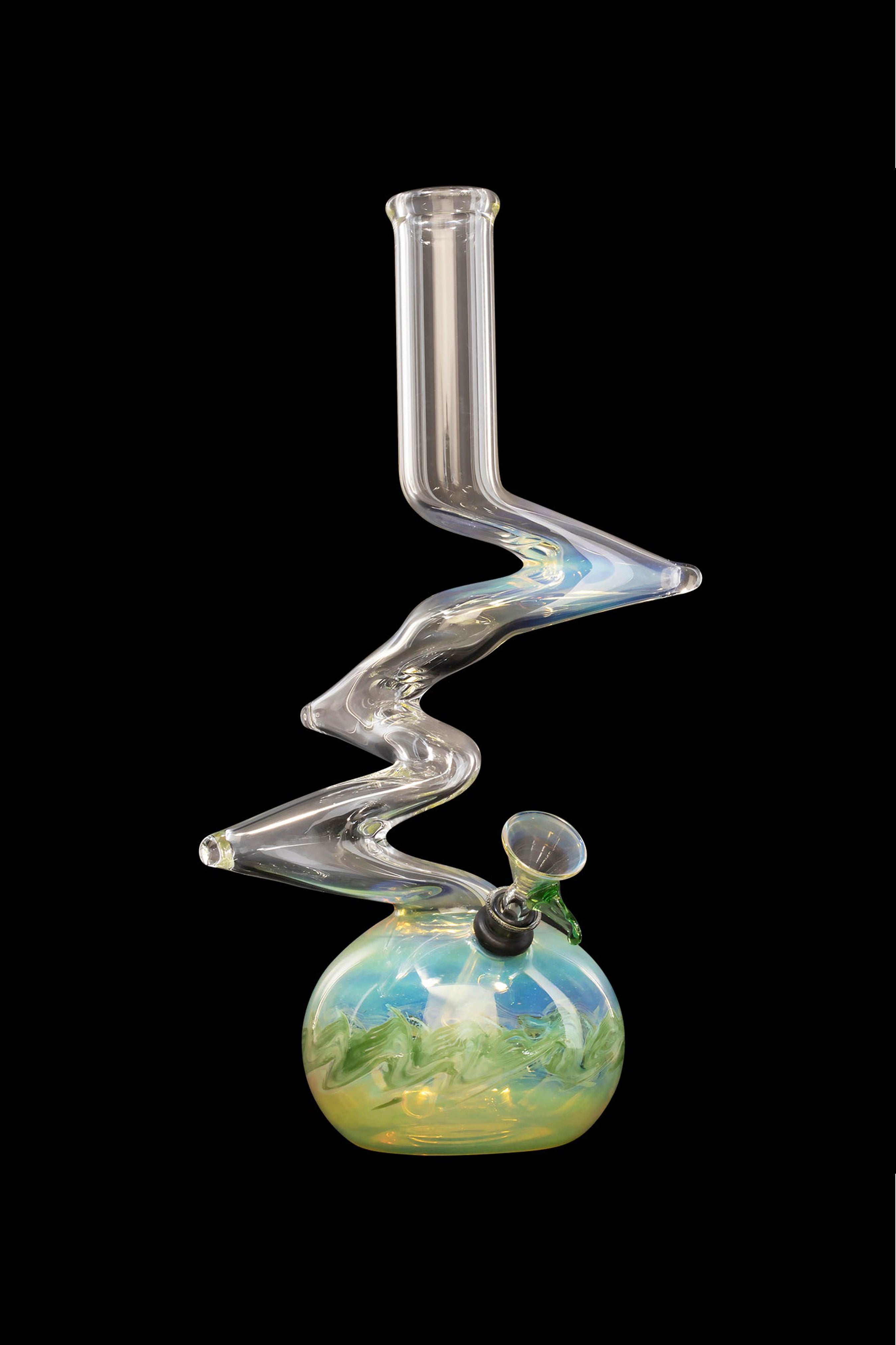 LA Pipes Bubble Base Bong -Switchback