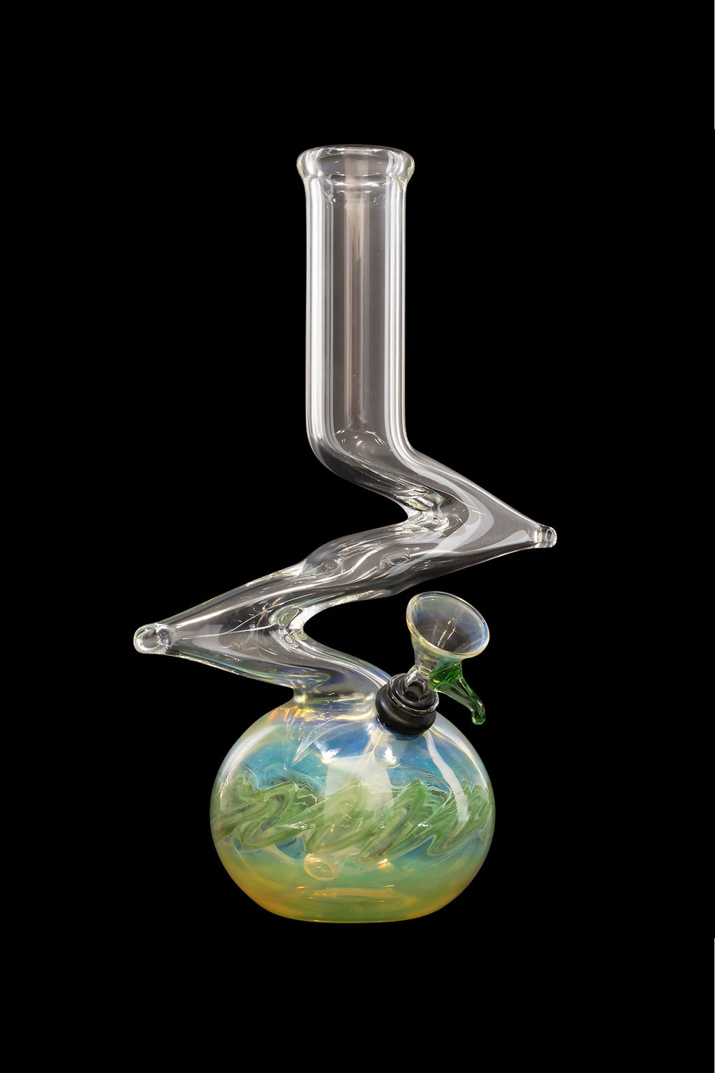 LA Pipes Zong Bubble Bong - Handmade Glass Water Pipe