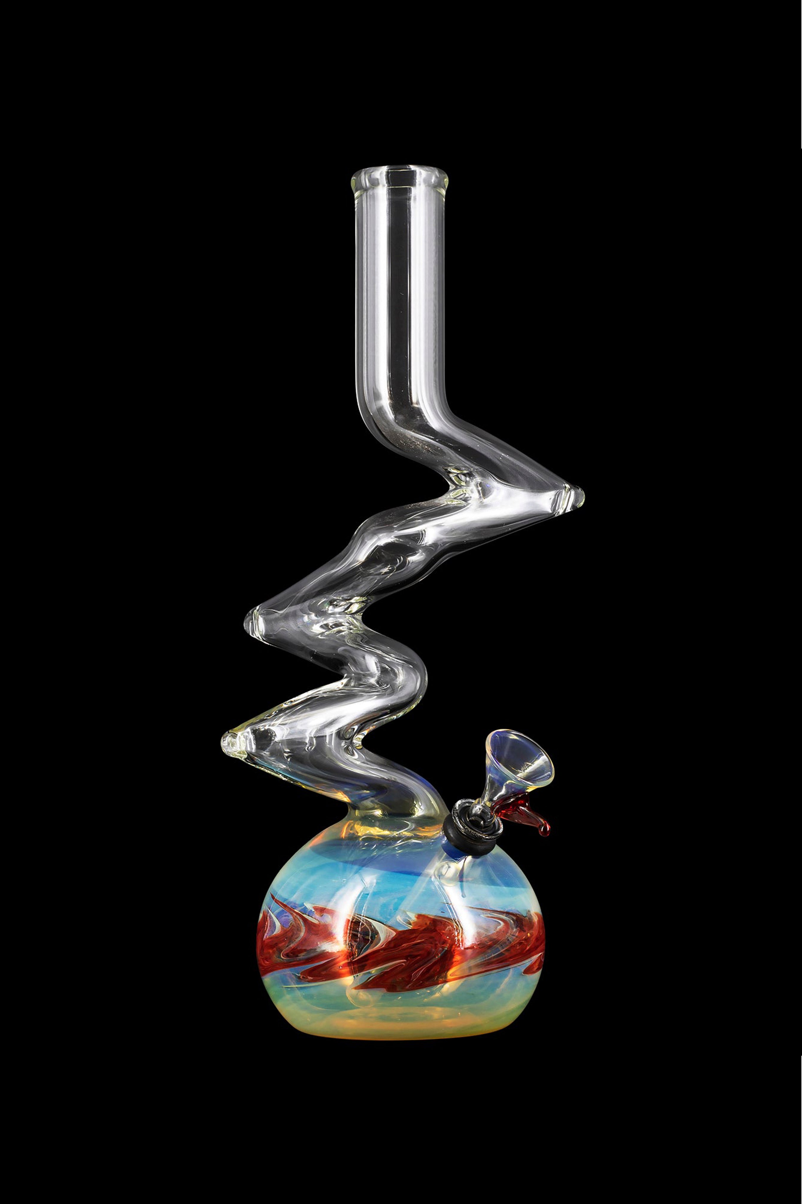 LA Pipes Bubble Base Bong -Switchback