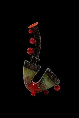 MK100 Glass Saxophone Sherlock Pipe