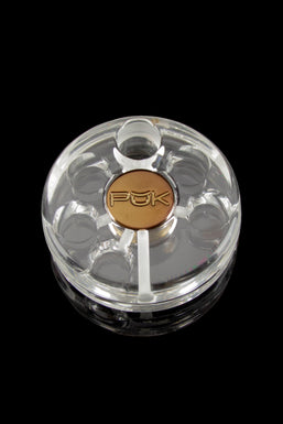Glass PŬK Cannabis Container and Smoking Device