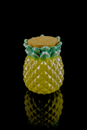 Roast & Toast Pineapple Ceramic Stash Jar - Roast & Toast Pineapple Ceramic Stash Jar