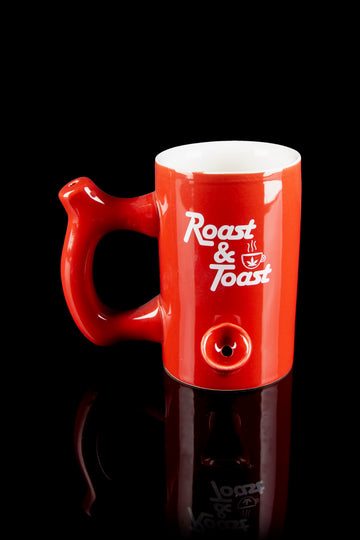 Roast & Toast Premium Red Mug Pipe - Roast & Toast Premium Red Mug Pipe