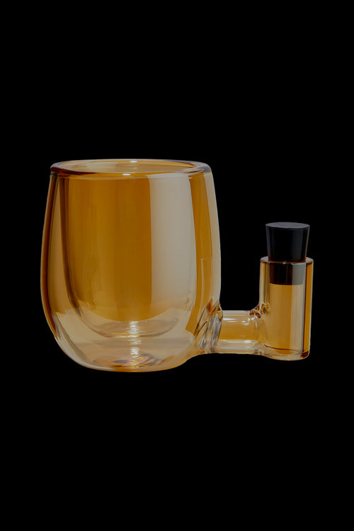 High Five Glass Iso Station - Dab Rig - Clear Glass