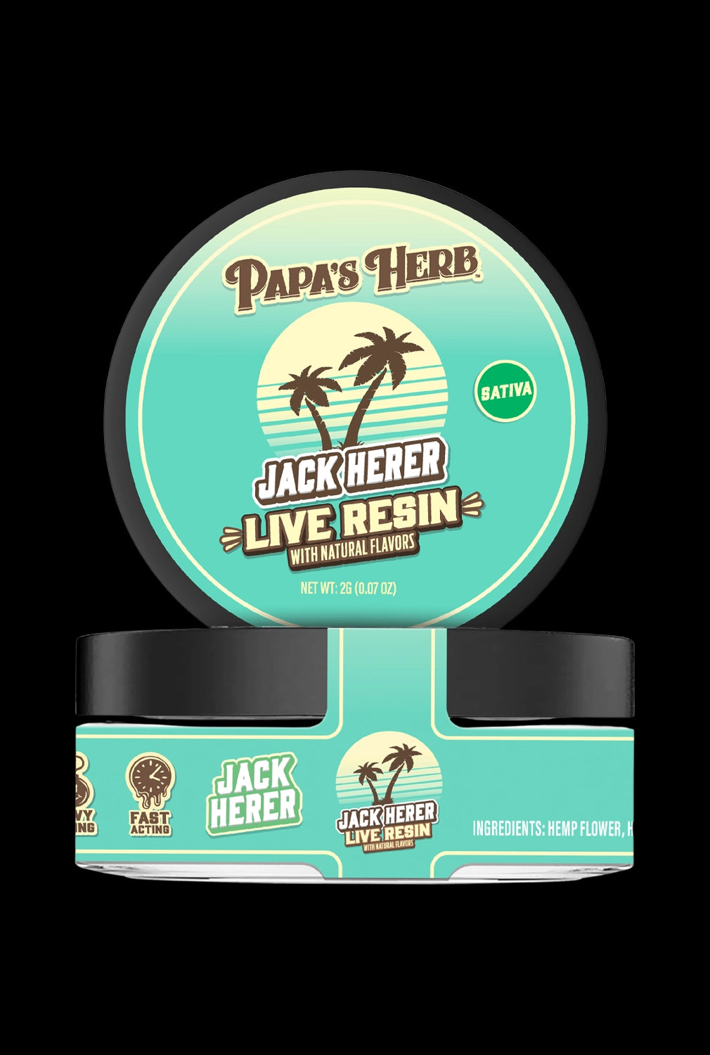 Papa's Herb 2G DABS JACK HERER SATIVA