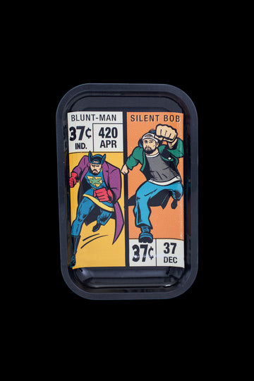 Jay and Silent Bob Official Rolling Tray - Bluntman - Jay and Silent Bob Official Rolling Tray - Bluntman