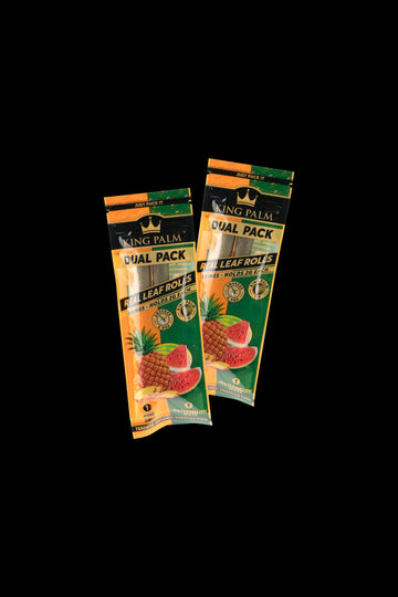 King Palm King Size Watermelon Wave & Pine Drip Dual Flavor Pre Rolled Cones - 2 Pack - King Palm King Size Watermelon Wave & Pine Drip Dual Flavor Pre Rolled Cones - 2 Pack