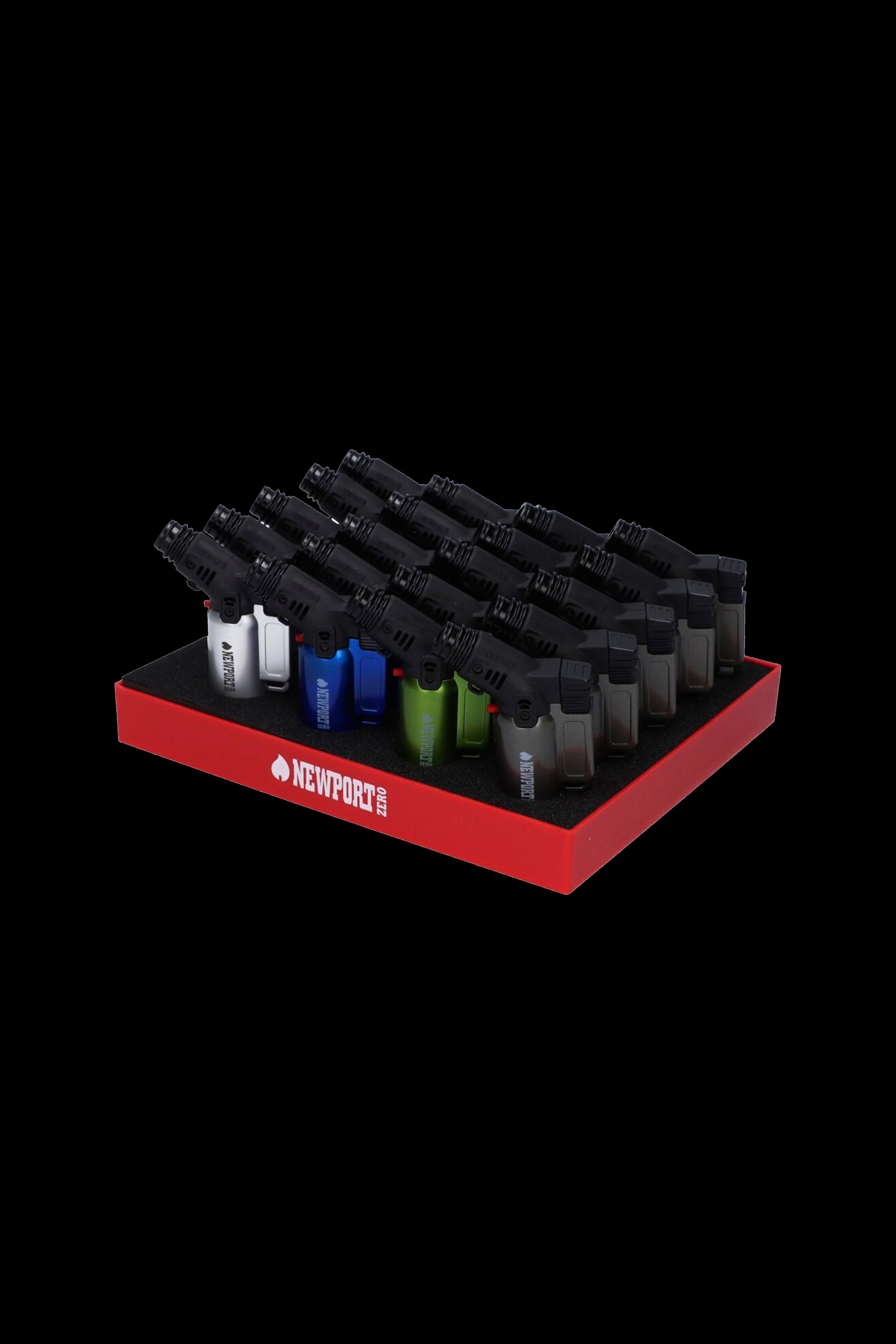 Newport Zero Side Butane Torch Lighter - Jet Flame Butane
