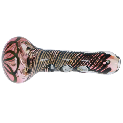 Smoke Cartel Gold Fume Spoon Pipe - 4.5 in.