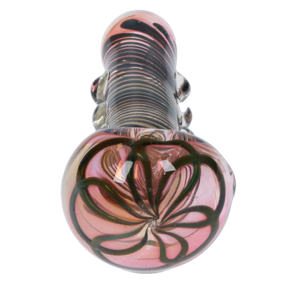 Smoke Cartel Gold Fume Spoon Pipe - 4.5 in.