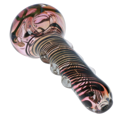 Smoke Cartel Gold Fume Spoon Pipe - 4.5 in.