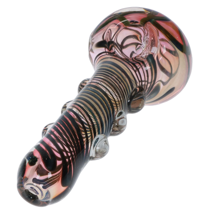 Smoke Cartel Gold Fume Spoon Pipe - 4.5 in.