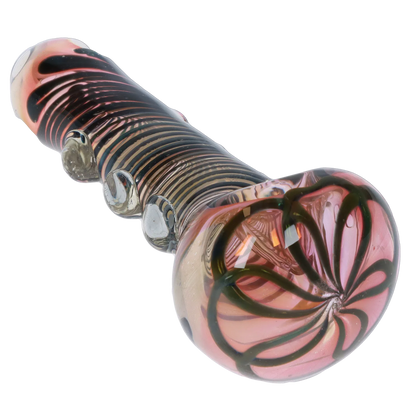 Smoke Cartel Gold Fume Spoon Pipe - 4.5 in.