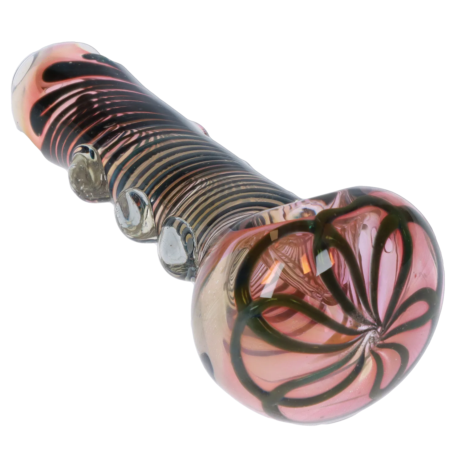 Smoke Cartel Gold Fume Spoon Pipe - 4.5 in.
