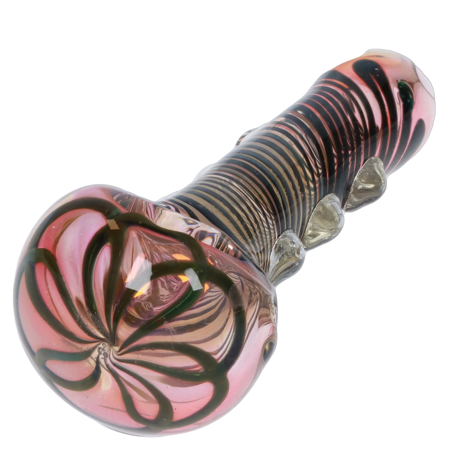 Smoke Cartel Gold Fume Spoon Pipe - 4.5 in.